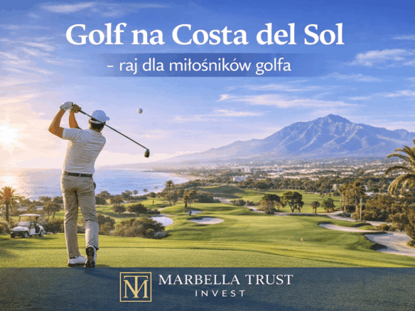 golf costa del sol pola golfowe marbella widok morze